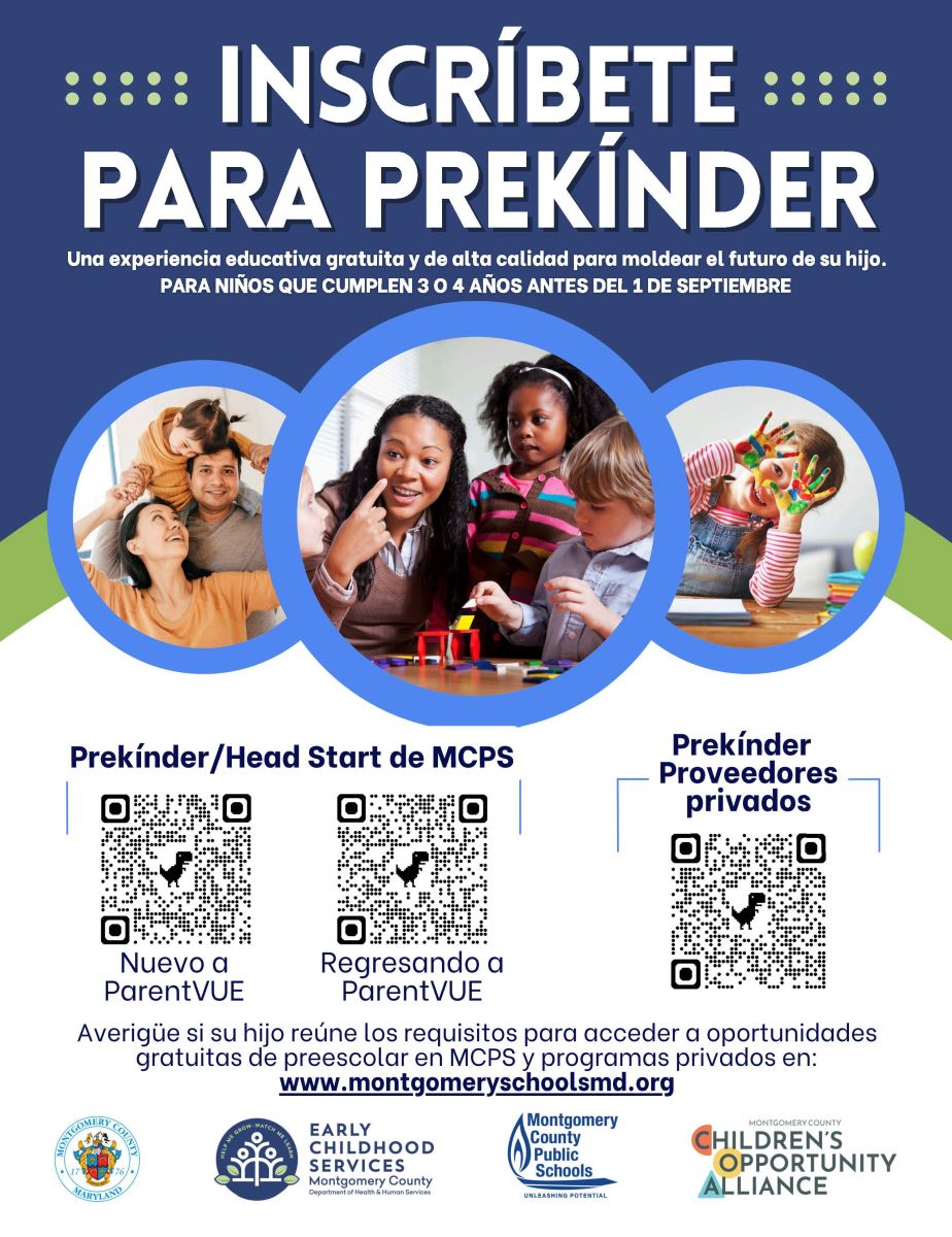 PreK Head Start Flyer Spanish 2027